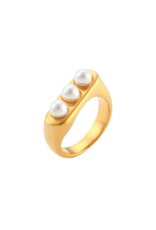 HJaneJewels Triple Pearl Ring