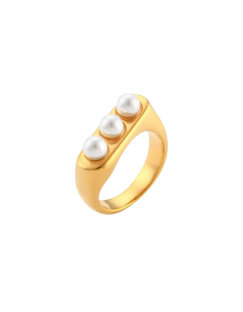 HJaneJewels Triple Pearl Ring