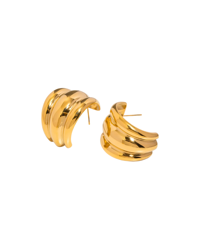 HJaneJewels Chloe Gold Hoops