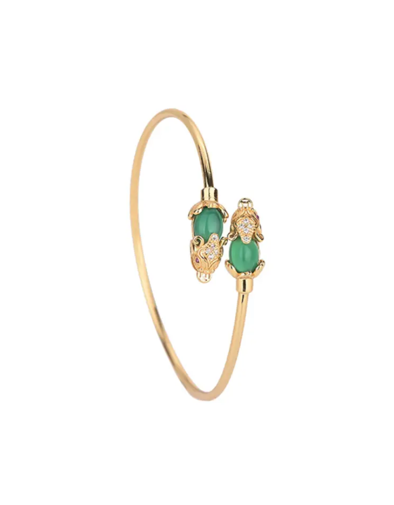 Bright MacMing Chinese Fortune Protector-Pixiu Bracelet