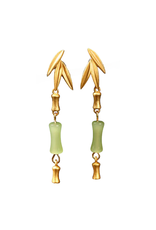 Bright MacMing Golden Bamboo Earrings