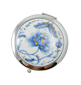 Original Source Porcelain Compact Mirror - Blue