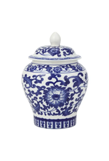 Original Source Blue & White Floral Canister