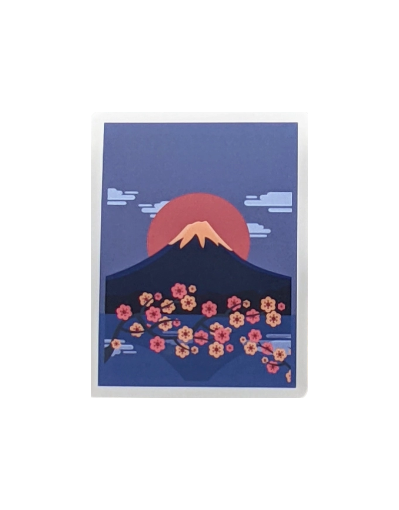 Mimic Gaming Co Mount Fuji Inspired Painting Sticker