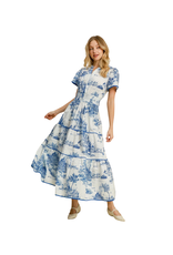 Umgee Scenic Toile Maxi Dress