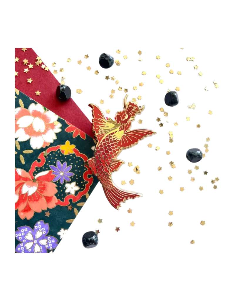 Shishido Creative Japanese Dragonfish Yokai Enamel Pin