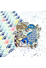 Shishido Creative Koinobori Japanese Carp Enamel Pin
