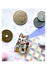 Shishido Creative Lucky Cat Maneki Neko Enamel Pin