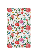 Evergreen Butterfly Toile Towel