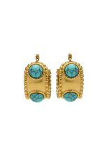 HJaneJewels Anne Turquoise Hoops