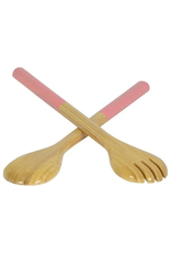 Albert L. (punkt) Salad Server Set Light Pink
