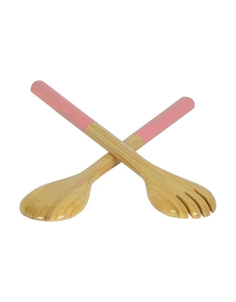 Albert L. (punkt) Salad Server Set Light Pink