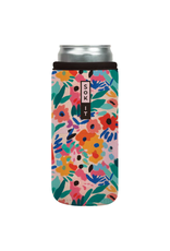Sok-It CanSok Abstract Floral 12 oz Slim