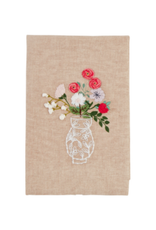 Mudpie Flower in Vase Towel