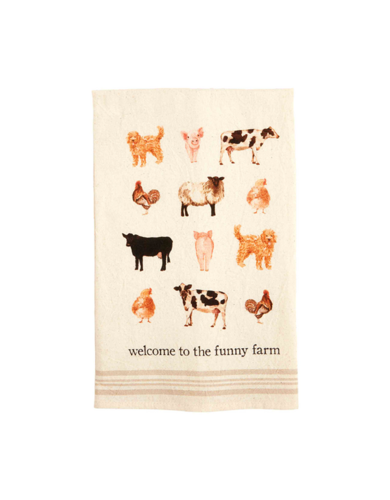 Mudpie Welcome Farm Towel