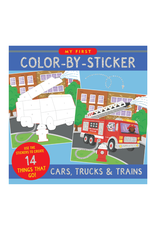 Peter Pauper Press First Color Sticker Cars, Trucks and Trains