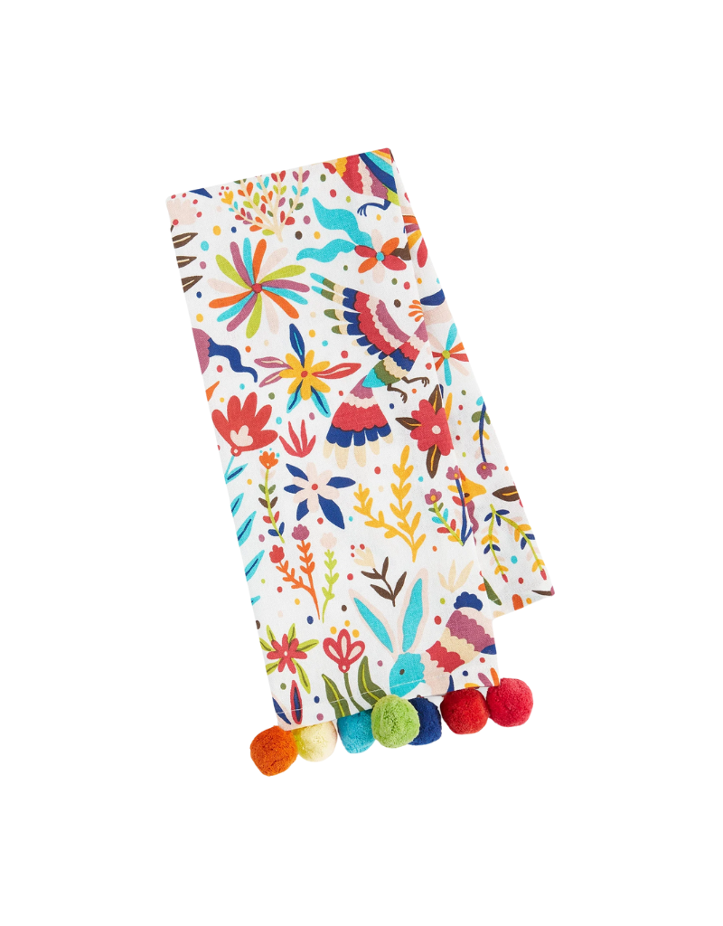 Design Imports Mexican Otomi Printed Dishtowel