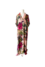 Winton and Waits Kensington Floral V-Neck Dress