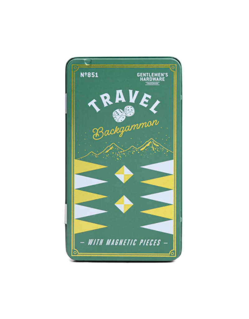 Gentlemen's Hardware Travel Backgammon