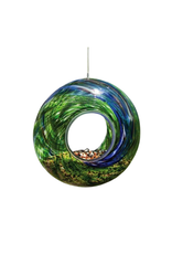 Evergreen Glass Circle Feeder