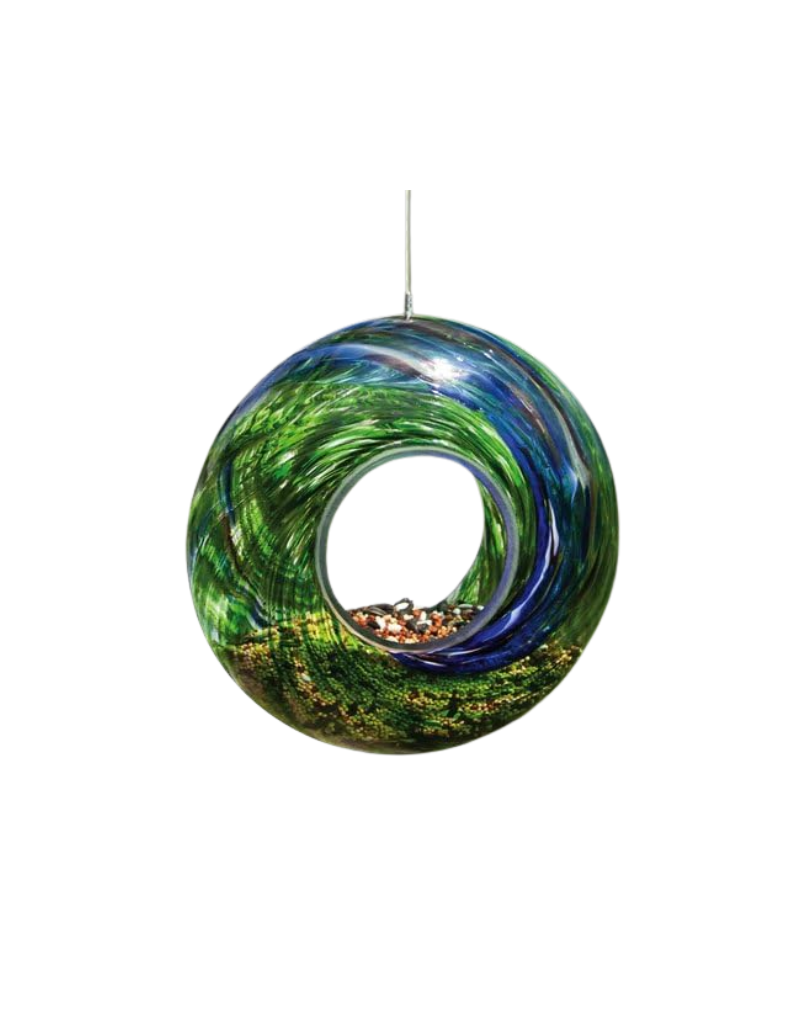 Evergreen Glass Circle Feeder