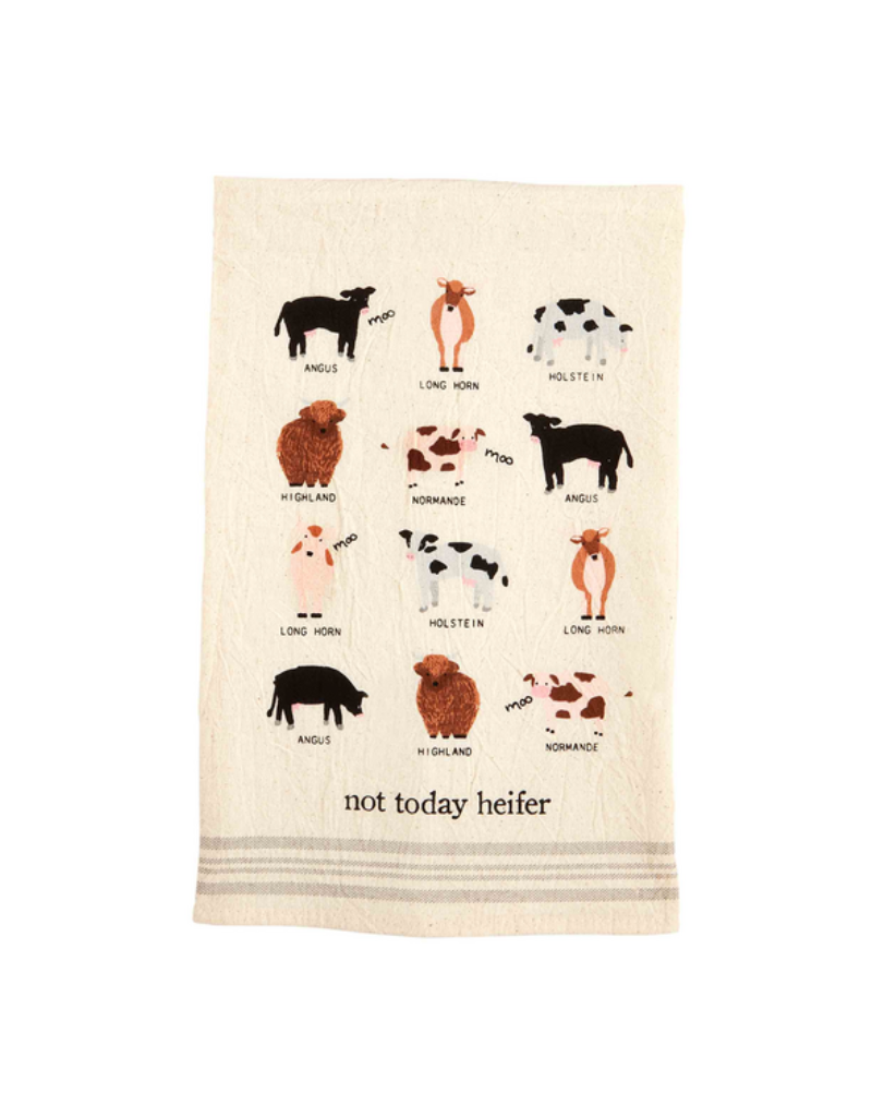 Mudpie Not Farm Animal Towel