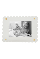 Mudpie Scalloped Acrylic Frame