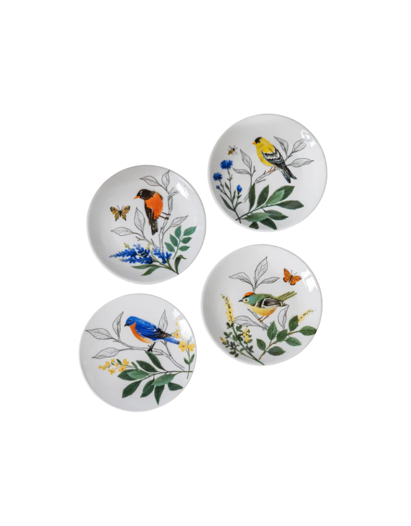 Evergreen Song Bird Plates