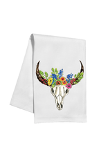 Rosanne Beck Collections Cow Skull Towel
