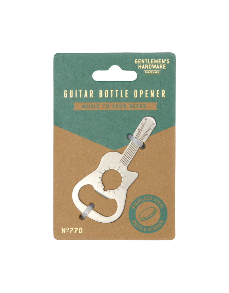 Gentlemen's Hardware Guitar Bottle Opener