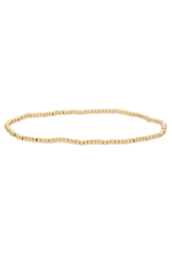 Splendid Iris Solid Gold Bracelet