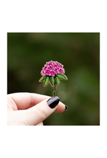 The Gray Muse Coast Rhododendron Floral Enamel Pin