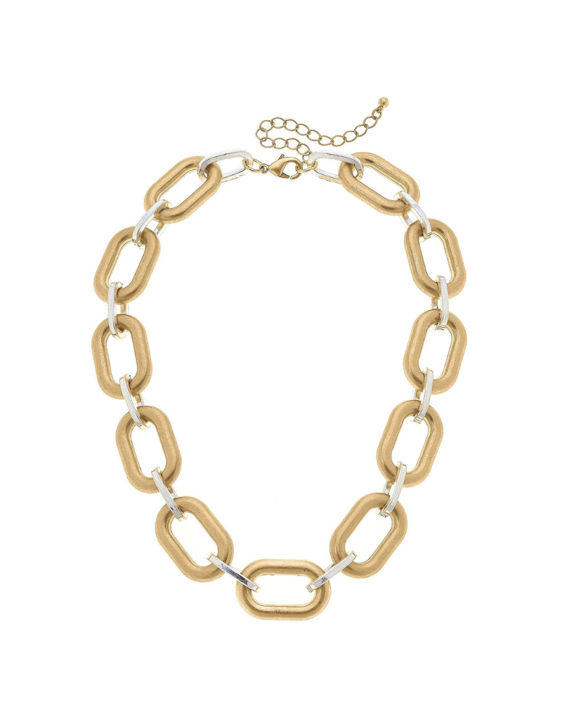 Canvas Mallory Linked Necklace