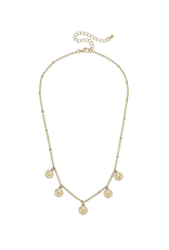 Canvas Mason Coin Necklace