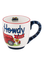 Glory Haus Texas Flag Howdy Truck Mug
