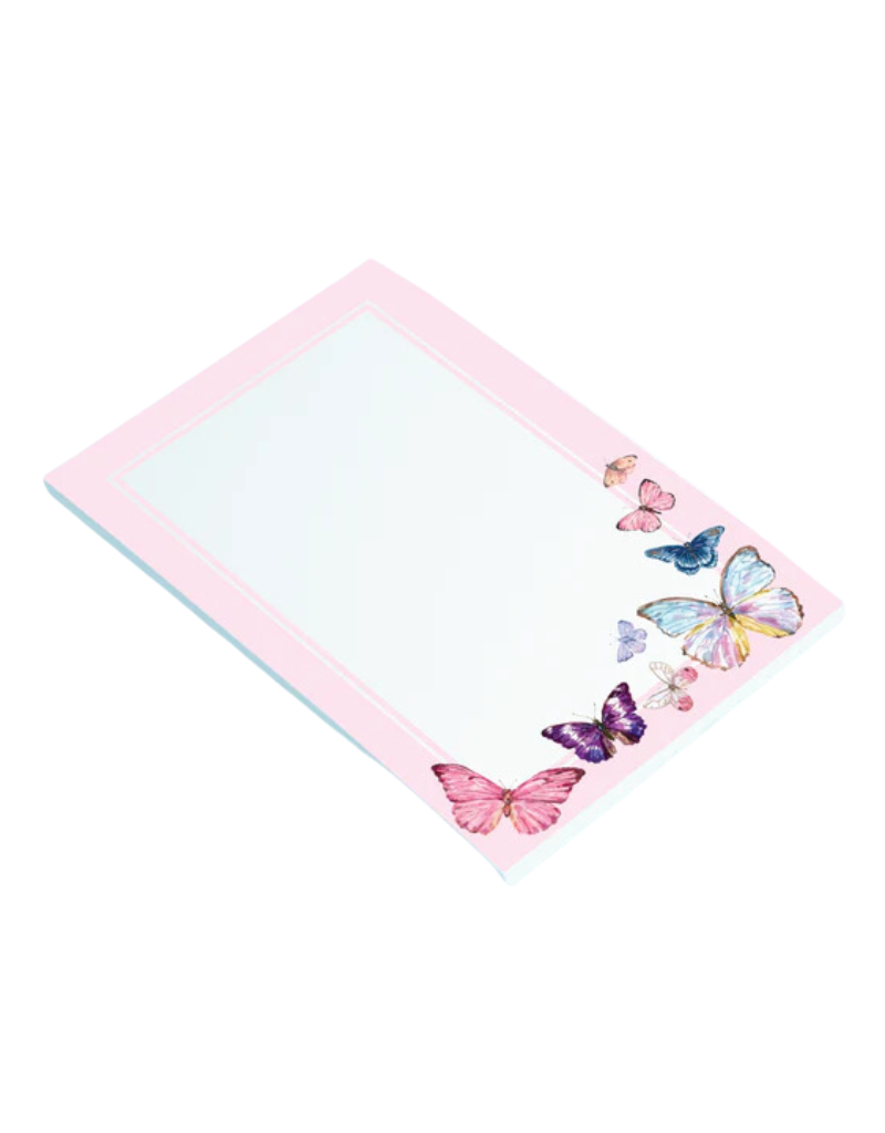 Taylor Paladino Pink Butterflies Notepad