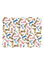 Rosanne Beck Collections Colorful Cowboy Boots Placemat