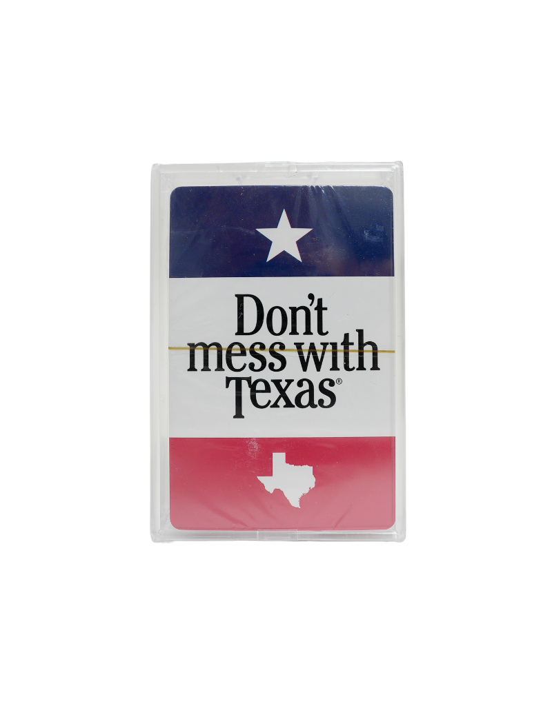 Don't Mess with Texas Playing Cards Texas