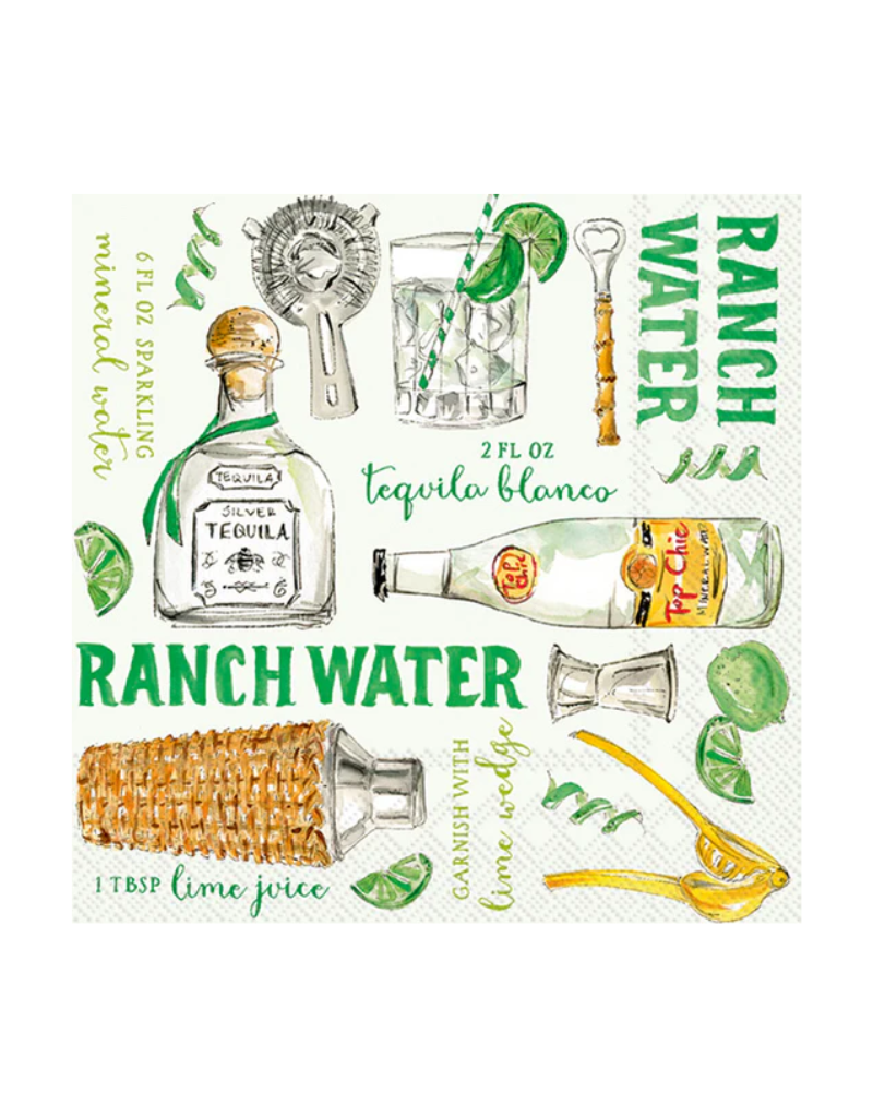 Boston International Ranch Water Napkin