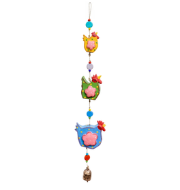 Moksha Rooster Family Wood