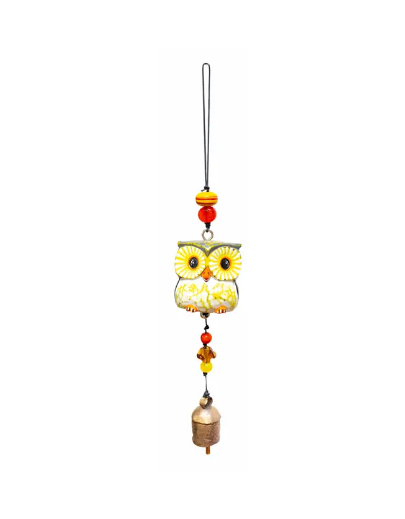 Moksha The Wise Owl Wind Chime