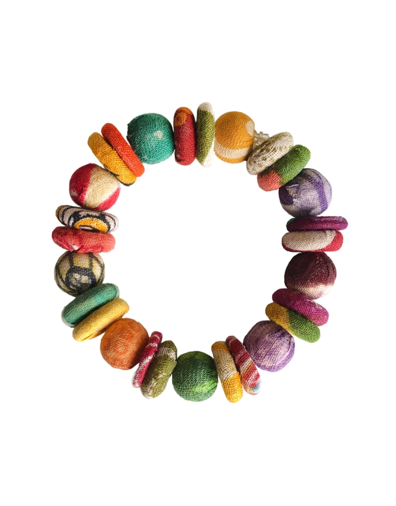Faire Button Bracelet