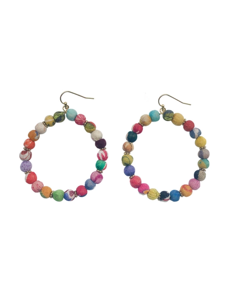 Faire Adorned Hoops