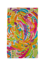 Geometry Florescence Tea Towel