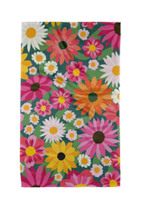 Geometry Wild Blooms Tea Towel