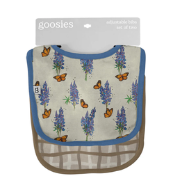 Goosies Bib Set- Bluebonnets