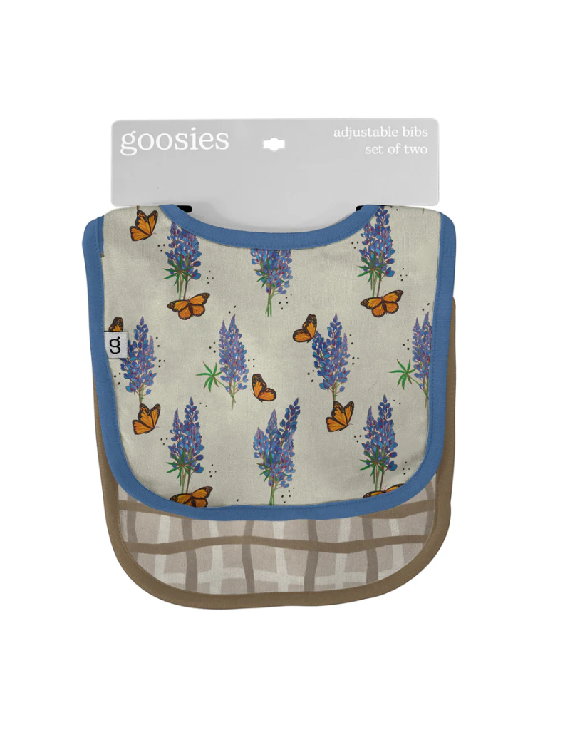 Goosies Bib Set- Bluebonnets