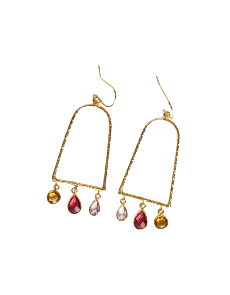 Winton and Waits SALE Stained Glass Earrings