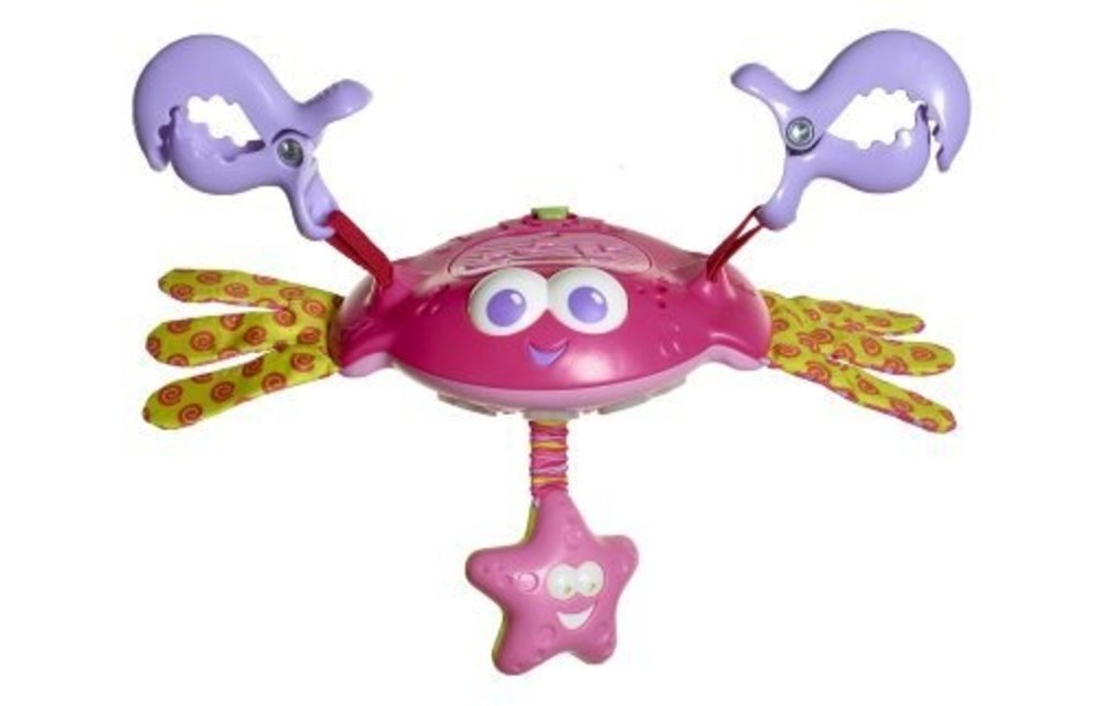 Tiny Love Chrissy Clip-On Crab Stroller Toy
