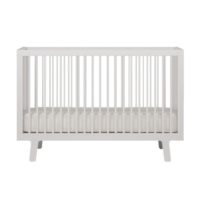 Oeuf Sparrow Crib In White